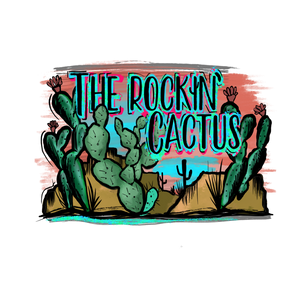 The Rockin Cactus logo