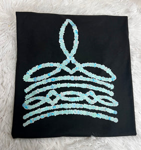 Turquoise Boot Stitch