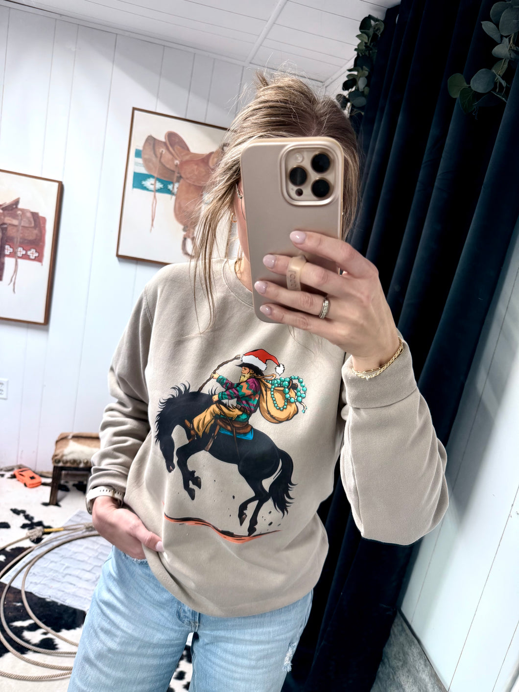 Buckin’ into Christmas