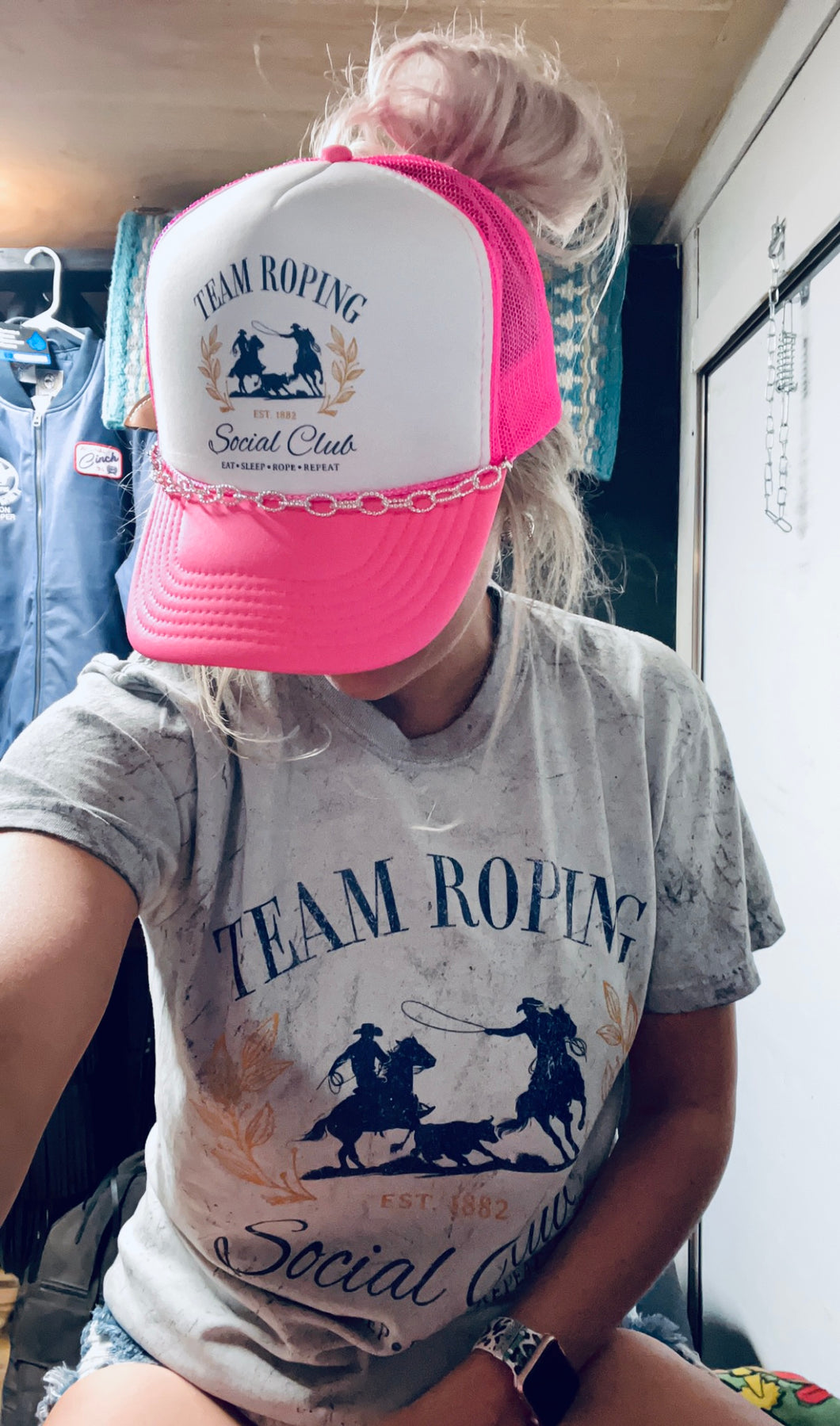 Team Roping Social Club Tee