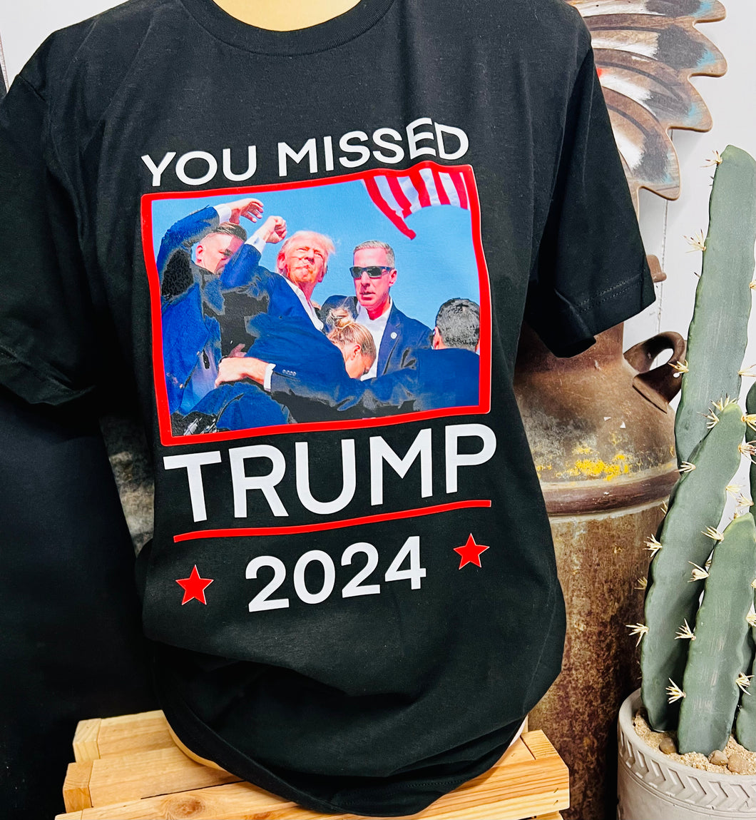 You missed