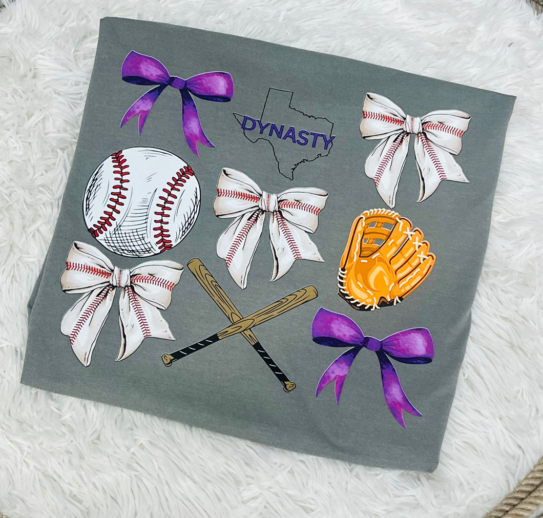 Dynasty Baseball Tee