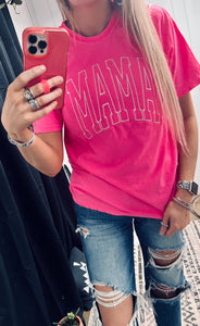 Neon Pink Mama Tee